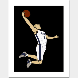 Matt McClung Dunk - George Town Hoyas Posters and Art